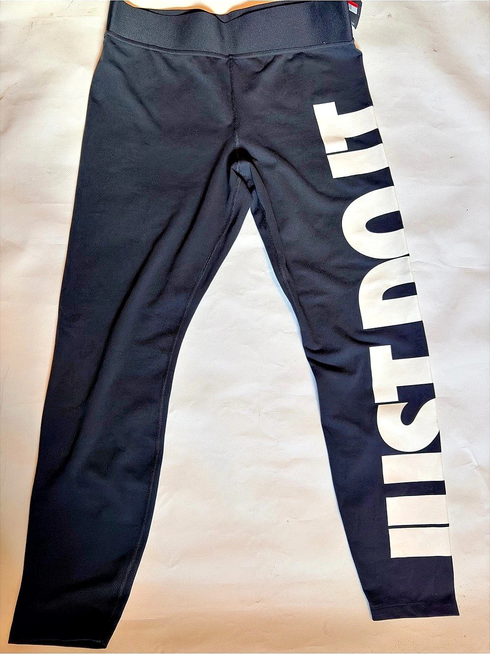 Nike Sportswear Essential Just Do It Leggings Color Block Leggings Medium